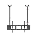TV Bracket, TV Ceiling Mount Adjustable Bracket, Double Bar Adjustable Tilt TV Bracket, Suitable for 55-86 Inch Large LED Screens, VESA 800x400mm