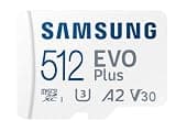 SAMSUNG EVO Plus microSD Memory Card + Adapter, 512GB microSDXC, Speeds Up to 160 MB/s, UHS-I, C10, U3, V10, A3, Upgrade Storage for Phones, Tablets, Gaming Consoles, DSLR Cameras, PCs, MB-MC512SA