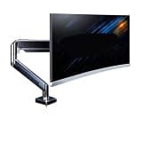 WYSJKJGH Monitor stand robotic arm desktop rotation screen suspension(Meteoritegray)