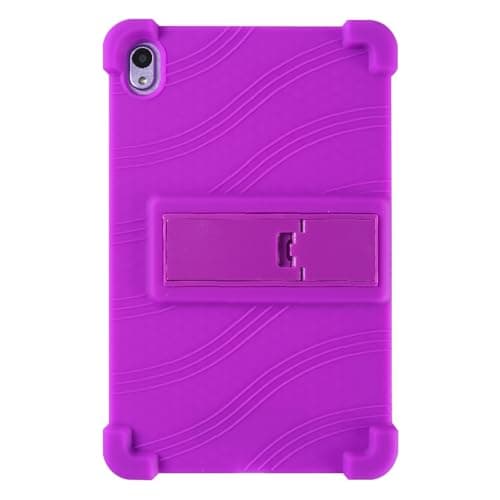 HminSen Case for Walmart Onn 7 inch Core Tablet 2026 Model (TBBLU36020962), Kids Friendly Soft Silicone Adjustable Stand Cover for Onn 7 inch Gen 5 2026 Tablets (Purple)