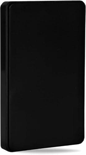 1TB External Hard Drive USB 2.0 Hard Disk Storage and Backup Portable Hard Drive Memory Expansion - Ultra Slim 2.5 inch HDD Compatible with PC, MAC, Laptop, Desktop - Black