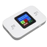 LICAEVEY 4G LTE WiFi Modem, Portable 4G Router with Built in Battery and SIM Card Slot, Unlocked Mobile Hotspot for Travel, Phone Tablet Laptop Computer TV