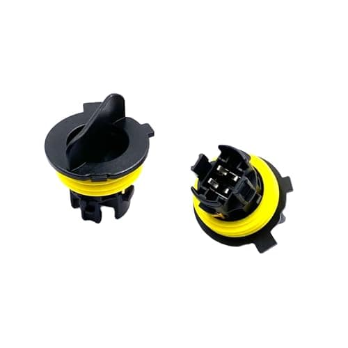 2 Pcs Front Turn Signal Light Bulb Socket Holders Compatible with Ford Fusion 2013-2020 Replaces Part Number DS7Z-13466-A DT1Z-13K371-A 90003016