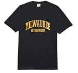 Milwaukee Wisconsin Vintage Sports Retro OS1 Gold Design Comfort Colors Adult Heavyweight T-Shirt