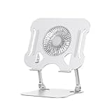 Laptop Stand with Computer Cooling Fan 16 Inch Aluminum Alloy Bracket for Gaming Notebook