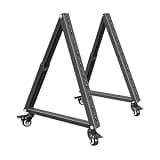 Tv Mount,Low Height Mobile TV Stand Triangular Aessory for Meeting Room Office Home