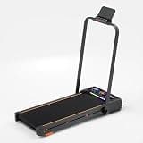 Wenoker Treadmills for Home,Foldable Treadmill with Auto Incline 15%-Orange