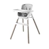 Chicco Zest LE 4-in-1 Folding High Chair, Feeding Chair, Toddler Chair and Youth Stool, Multi-Use Easy Clean High Chair, Crema/White