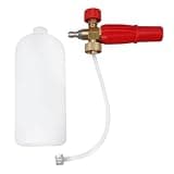 1000ml Foam Cannon with 1/4in Quick Connector for Pressure Washer, Car Wash Foam, Universal Foam Cannon Kit for Cars, Bikes, Motorcycles, Floors & Walls