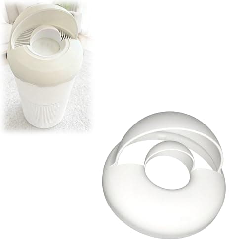 OQPWSZZ Air Purifier Deflector Top Vent Airflow Redirector Compatible with LEVOIT Air deflector,Redirects Clean Air Forward for Better Room Circulation and Distribution Accessory