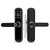 Tuya Smart Door Lock Features a Five-in-one Unlocking Function, an FPC Fingerprint Sensor, an Aluminum Alloy keyless Entry Digital Lock, and Automatic Locking, Making it Suitable for Home Security.