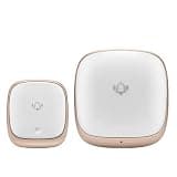 ONMYJFD Home Outdoor Waterproof Doorbell Battery-Free Smart Security Welcome EU Plug