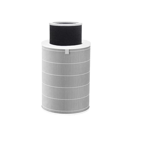 Compatible for Xiaomi, Air Filter For Mi Air Purifier 1 2 2S 2C 2H 3 3S 3C 3H Mijia Air Filters Carbon HEPA Replacement(Grey Double Barrel)