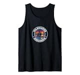 Milwaukee Wisconsin Vintage Sailing Sail Boat xi Tank Top