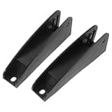FESTFENDS 1 Pair Head Spa Bed Pillow Accessory Kit, Plastic Shampoo Bowl Neck Rest Replacement Part, Hardware for Spa Salon, Shampoo Bed Repair