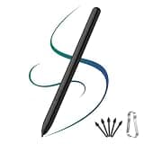 SSS·GRGB Magnetic EMR Stylus Compatible with Remarkable 1/2, Kindle Scribe & Samsung, Replacement Digital Pen with Eraser, 4096 Pressure Levels, Tilt Support, Palm Rejection, 5 Pcs Nibs