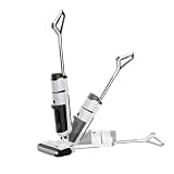 Wet-Dry Vacuum Cleaner, 3-in-1 Cordless Upright Vacuum with LED Display & Brushless Motor, Cleans Up to 200m² for Floors, Tiles, and Carpets