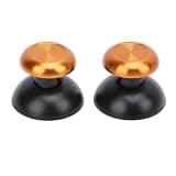 Omquot Set of 6 Metal Thumb Bars, Durable Aluminum Alloy Enhanced Control for Edge and Pro Controllers (Gold)