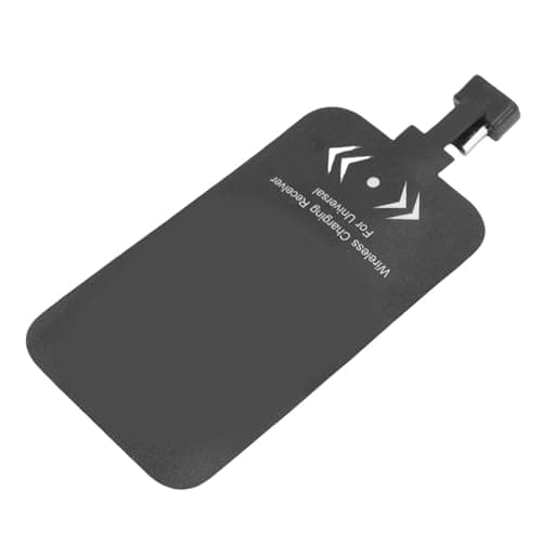 Gugxiom Wireless Charging Receiver Adapter for USB Type C Phones, Ultra Thin Qi Wireless Charging Receiver Module, Plug in Type C Charger