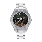 FekiLoot Watch for Men Big Face Stainless Steel Wrist Watch Personality