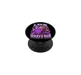 I Yam What I Yam Bootleg Meme Ube Pun Purple Yam Dad Joke PopSockets Adhesive PopGrip