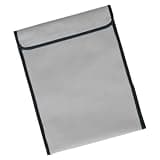 Heat Insulation Fiberglass File Pouches Document Storage Bag for Confidential Files Valuables Home Offices Planner Bag