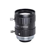35MM 12MP FA F2.4 1/1.7 Inch Fixed Focus Lens C Mount Machine Vision High Resolution Industrial Camera Manual Lris Lenses