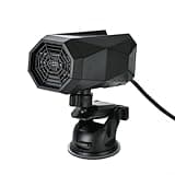 12V 150W Portable Vehicle Heater with Suction Holder for Windshield Fog and Frost Clearing, Dual Heater and Cooler for Cars, SUVs, Trucks and