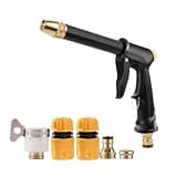 Portable Pressure Washer, 360 Degree Rotation Cleaning Tool with 5 Adapters, Powerful Cleaning Tool, Multi Use Power Sprayer Gear, for Home Business Patios Roads Gates Benches Furniture