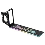 PCI-E Graphics Cards Vertically Kickstand Base Vertical GPU Bracket Holder with LED 5V 3pin RGB for Graphics Card Vertical Bracket