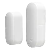 Aolidsive WiFi Door Sensor Smart Magnetic Alarm Detector APP Remote Monitoring with Voice Control for Home Security