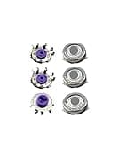 3pcs Shaver Head Replacement Blades Compatible with Philips HQ8 HQ850 HQ7120/A AT750 PT860 PT870 AT751 AT890 AT891 HQ8200 HQ8240