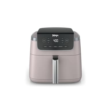 Ninja Air Fryer Pro 5-in-1 | 5 QT Capacity, Air Fry, Bake, Roast, Reheat, and Dehydrate, Air Crisp Technology | Nonstick Basket & Crisper Plate | Light Pink | AF142PK