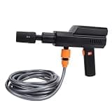 AUNMAS Battery Powered Portable Handheld Pressure Washer 120W Motor 4000mAh Lithium Battery with 5 in 1 Nozzle & Foam Cannon for Car Washing Boat Cleaning Patio Driveway