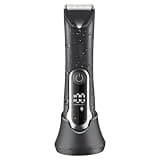 DAXXIN Hair Clippers, Rechargeable Electric Body Hair Clipper Trimmer Waterproof Groin Pubic Private Part Electric Shaver with Light