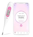 femometer Digital Basal Thermometer, Accurate Baby Thermometer for Fever, 1/100th Degree High-Precision Oral Thermometer for Pregnancy & Natural Family Plan Pink