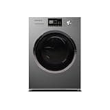 Contoure 2.7 Cu. Ft. Washer Dryer Combo with Steam, Ventless All-in-One RV Washing Machine, Compact Apartment Size, Titanium Finish, 120V (RV-WD900S)