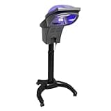 Salon Hair Steamer, O3 Ozone Micro Mist Hair Processor with Multi-Functional Intelligent Operation Panel Seven-Color Light & Adjustable Height Hooded Dryer Accelerator for Barber Stores Beauty Stores