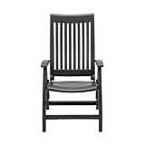 KETTLER Roma Resin High Back Chair Anthracite