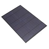 SUNGOOYUE Solar Panel Portable Outdoor Charger Polycrystalline Silicon 6V 10W 1660mA High Efficiency Solar Charger Plate for Camping Hiking Phone Charging