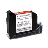 XcjyOPB DM2790K Handheld Thermal Inkjet Printer Ink Cartridge - 12.7mm Fast Dry Eco Solvent for Unencrypted Printers(1 Blue Ink)