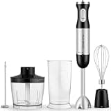 Djecak Orla Upgrand 1100W 5-in-1 Immersion Blender Handheld, Black