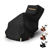 AUZEKER Snow Blower Cover: 900D Snowblower Covers Waterproof Outdoor, Universal Snow Blower Shield, Single And Two Stage Snow Thrower Cover Fit For Ego, Honda, Ariens, Toro