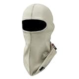 FR Face Mask for Men Cotton FR Balaclava Lightweight Welding Mask Helmet Liner Face Covering Summer Welding Hood 1 Pack Light Khaki One Size