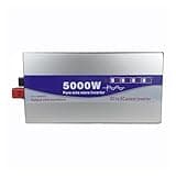 Pure Sine Wave Inverter 4000W 5000W DC 12V 24V to AC 220V 110V Power Converter Solar(5000w,48V-110V(60HZ))