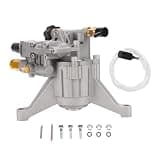 Aramox 7/8in Shaft Pressure Washer Pump 3400 PSI 2.5 GPM Replacement for Gas Power Washers Includes Thermal Relief