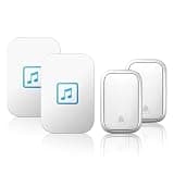 ONMYJFD 150M Remote Home Doorbell No Battery Button US EU UK AU Plug Receiver Call Bell