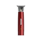 OOAYDYWO Men's Hair Clipper Red Multi Purpose Metal Electric Scissors