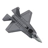 YUBJIANG Alloy United States Air Force Martin F-35 Fighter Fighter Aircraft Model 1:130 Simulation Science Exhibition Model