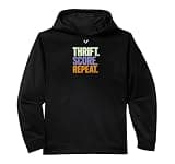 Thrift. Score. Repeat. Performance Hoodie